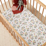 Festive Berry Fitted Cot Sheet - Limited Edition