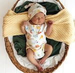 Beach Fun Short Sleeve Organic Bodysuit