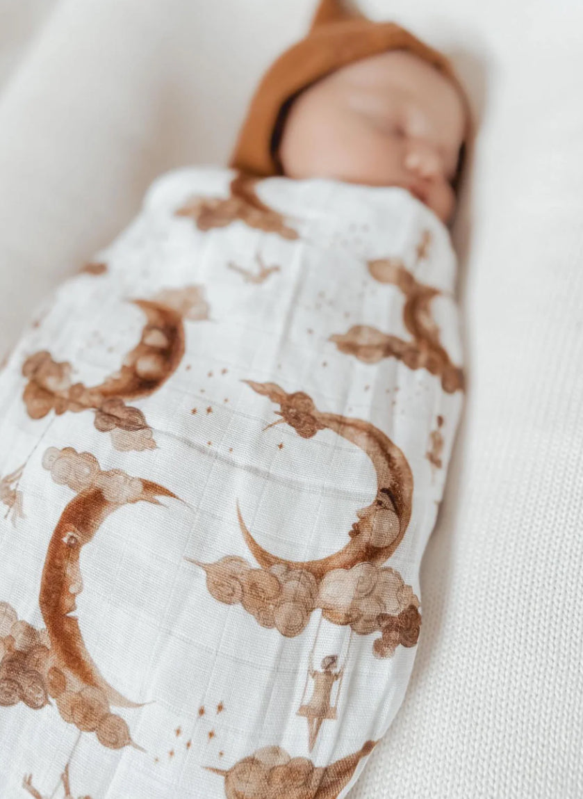 Pop Ya Tot Organic Muslin Swaddles
