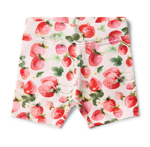 Strawberry Organic Bike Shorts