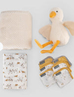 Little Linen Boxed Baby Gift Set - Fuzzy Duck