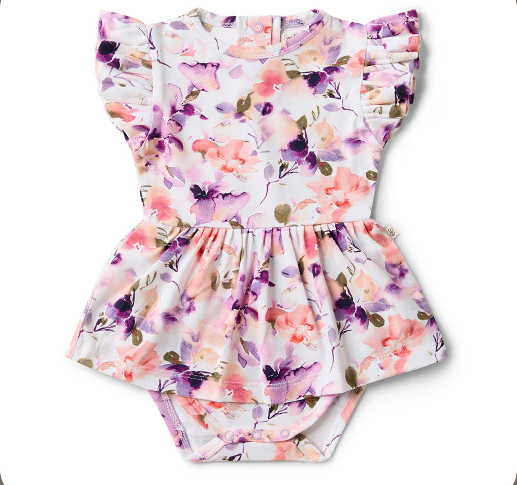 Blushing Beauty Short Sleeve Organic Dress