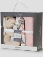 The Little Linen Company Boxed Baby Gift Set - Harvest Bunny