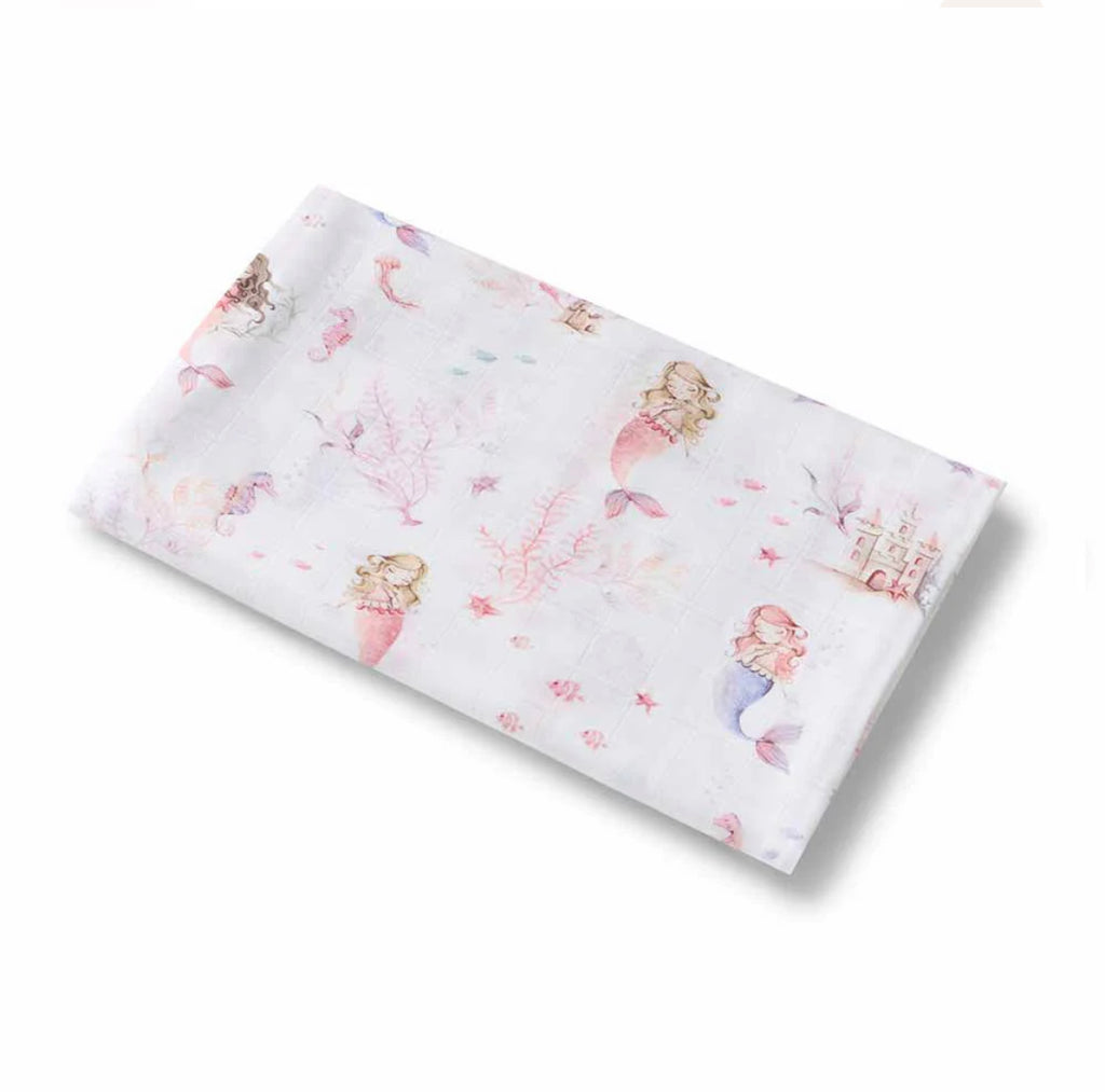 Mermaid Organic Muslin Wrap