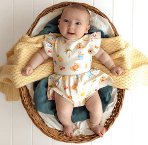 Beach Fun Short Sleeve Organic Dress