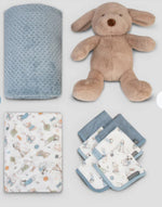 The Little Linen Company Boxed Baby Gift Set - Barklife Dog