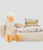 Little Linen Boxed Baby Gift Set - Fuzzy Duck