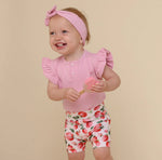 Strawberry Organic Bike Shorts