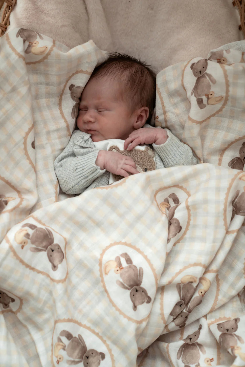 Ted & Duck Swaddle