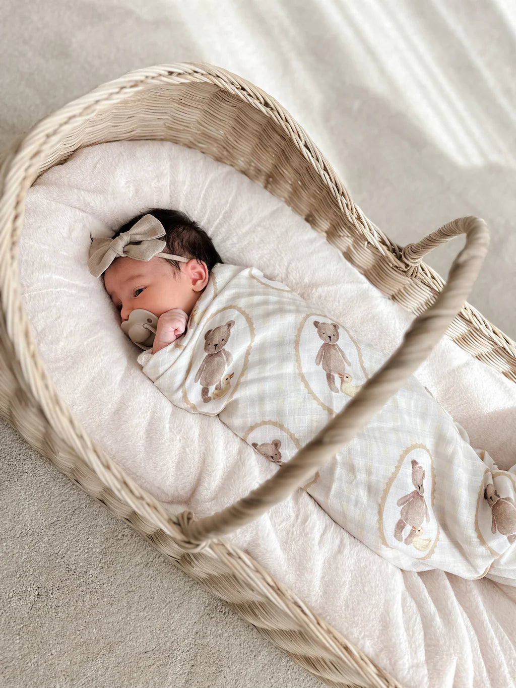 Ted & Duck Swaddle