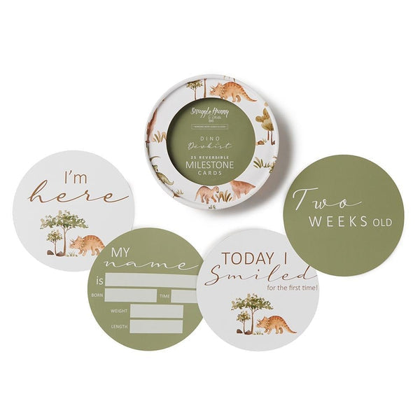 Snuggle Hunny Reversible Milestone Cards (various)