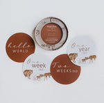 Snuggle Hunny Reversible Milestone Cards (various)