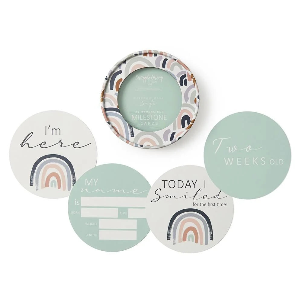 Snuggle Hunny Reversible Milestone Cards (various)