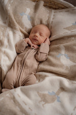 Goosey Gander Knitted Blanket