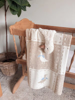 Goosey Gander Knitted Blanket