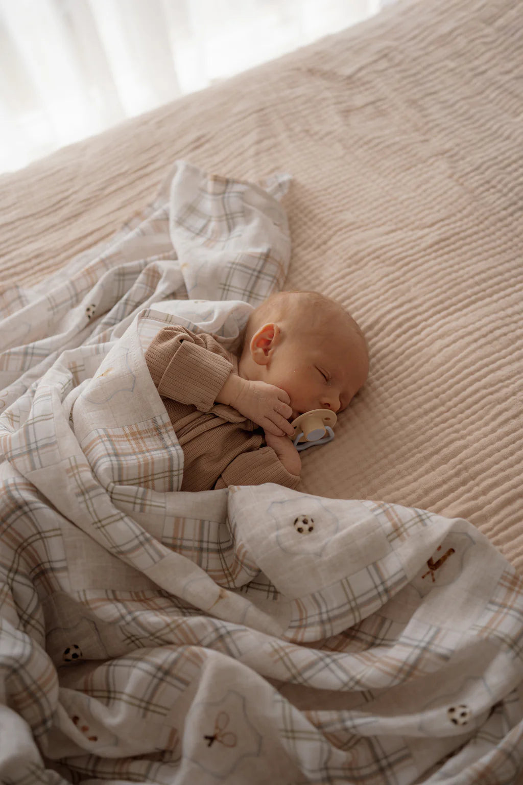 Old Sport Swaddle Wrap