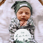 Evergreen & Olive Milestone Cards