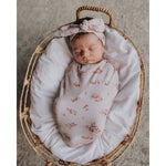 Esther | Snuggle Swaddle & Topknot Set