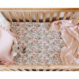 Wattle | Fitted Cot Sheet