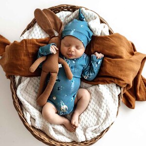Rocket Organic Knotted Beanie