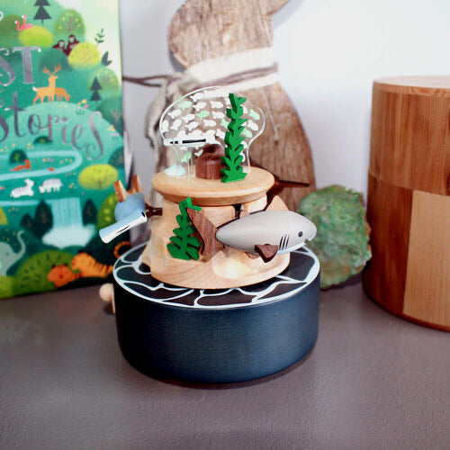 Deep Sea Roaming Wooderful Music Box