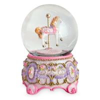 Solo Carousel Pink Globe