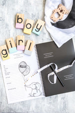 Monochrome Baby Book