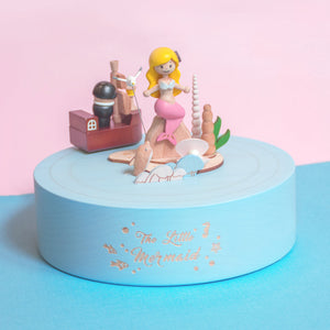 Wooderful Mermaid Music Box