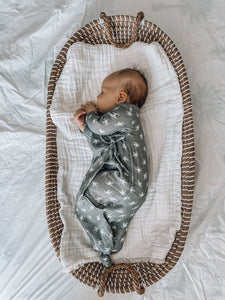 Newborn Gown - Swallows