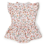 Spring Floral Organic Dress Certified Organic Cotton