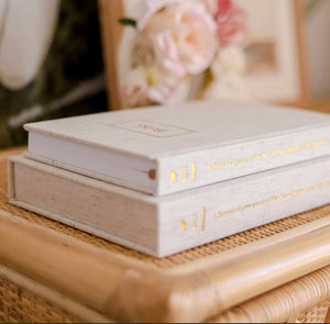 Bebé Baby Book with Keepsake Box - Truly Amor