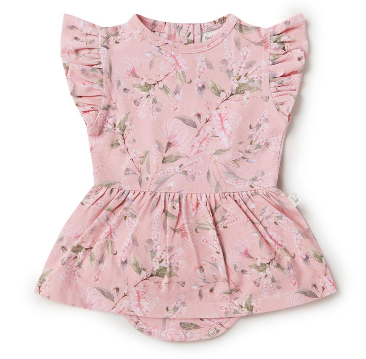 Pink Wattle Organic Dress Certified Organic Cotton  Share: