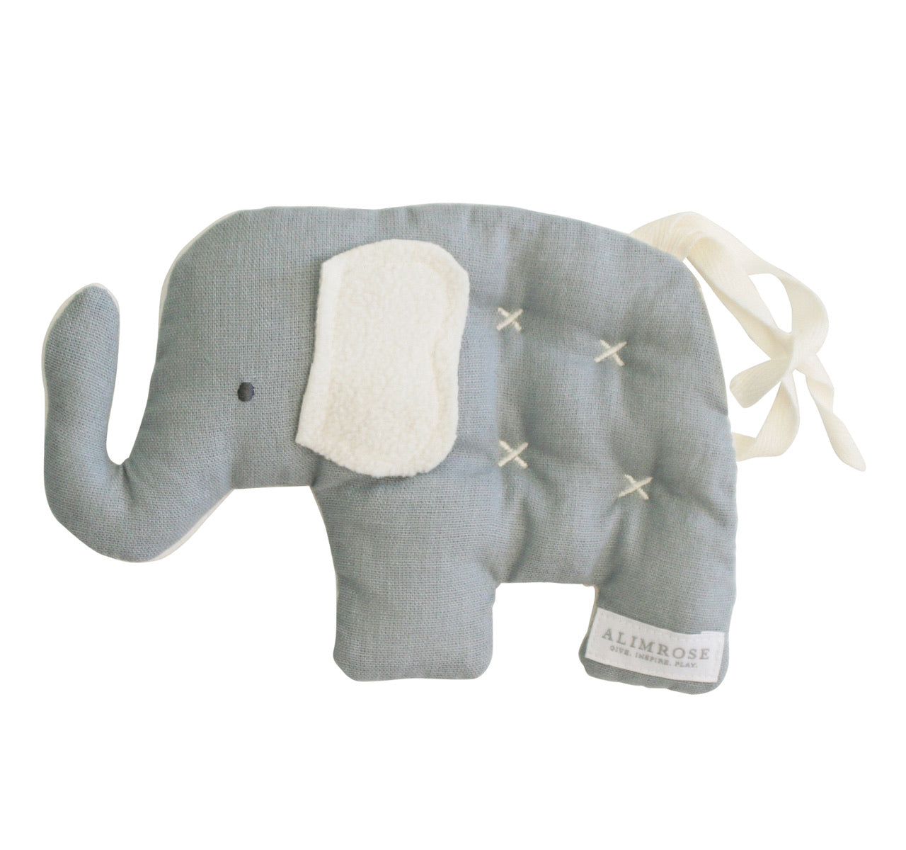 Toby Elephant Comfort Toy - French Grey