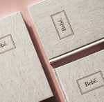 Bebé Baby Book with Keepsake Box - Truly Amor