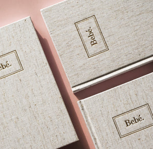 Bebé Baby Book with Keepsake Box - Truly Amor