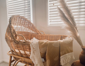 Rainbow Fringe Swaddle