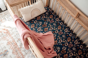 Rosa | Diamond Knit Baby Blanket