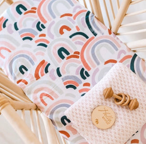 Rainbow Baby Fitted Bassinet Sheet