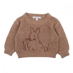 FOX & FINCH RIB RABBIT JUMPER