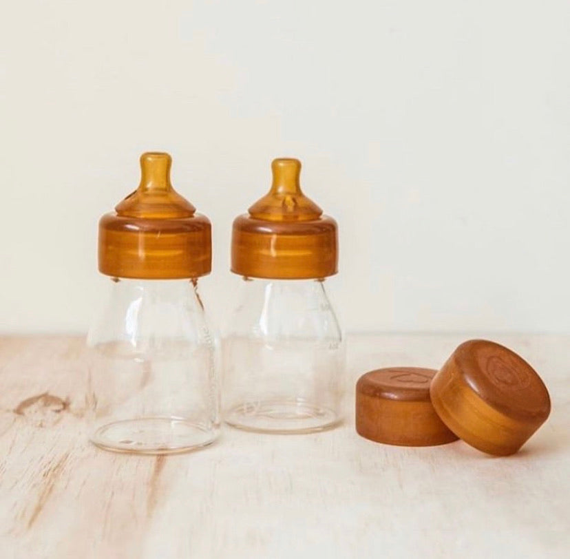 Baby Quoddle Glass Bottle Twin Pack