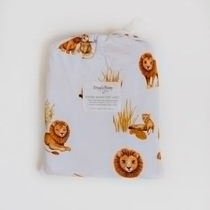 Lion | Fitted Cot Sheet Share: