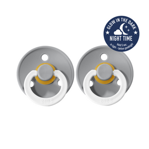 BIBS Dummies | Night Glow | Size 3 | 2 Pack |