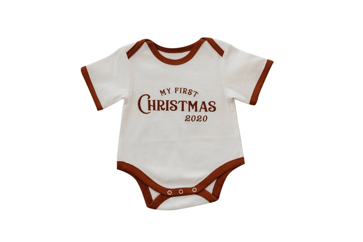 My First Christmas 2020 Romper