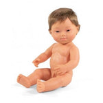 Miniland Down Syndrome Brunette Boy - 38cm