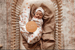 Paradise | Baby Jersey Wrap & Beanie Set