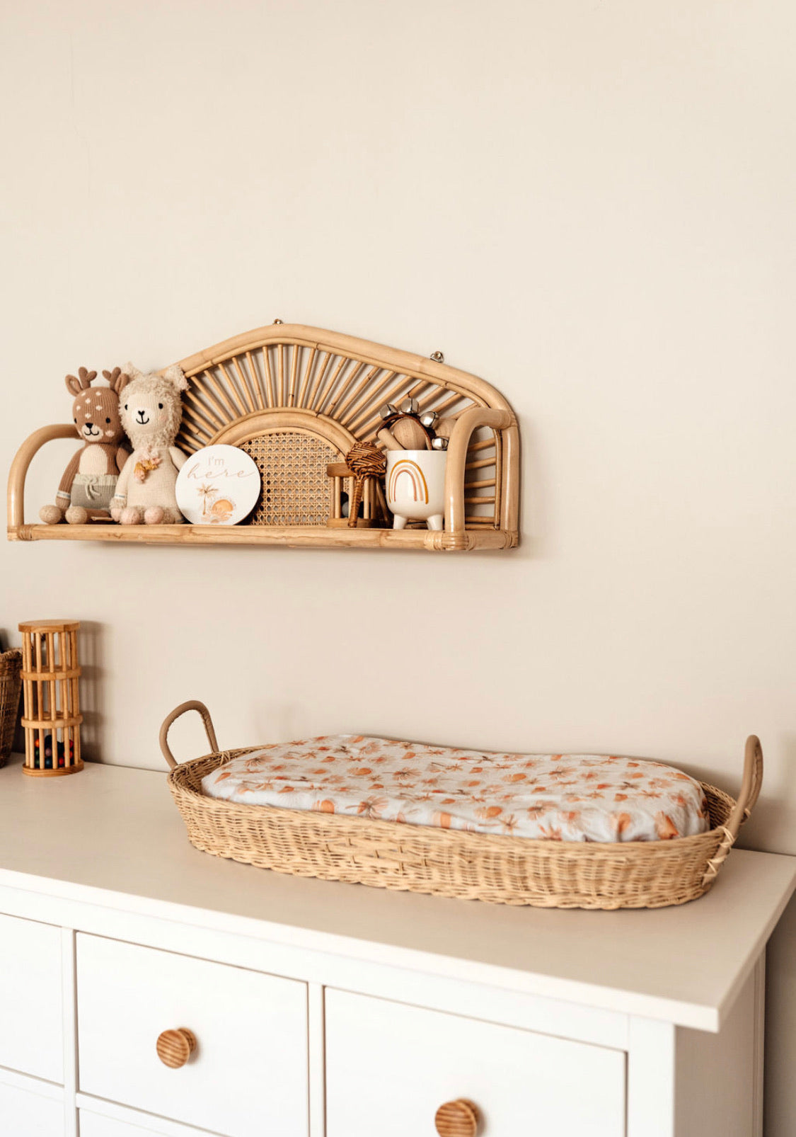 Paradise | Bassinet Sheet / Change Pad Cover