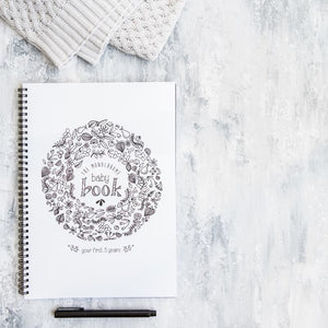Monochrome Baby Book