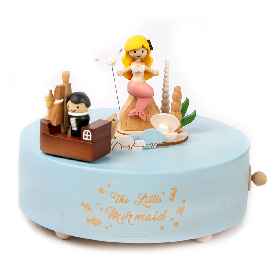 Wooderful Mermaid Music Box