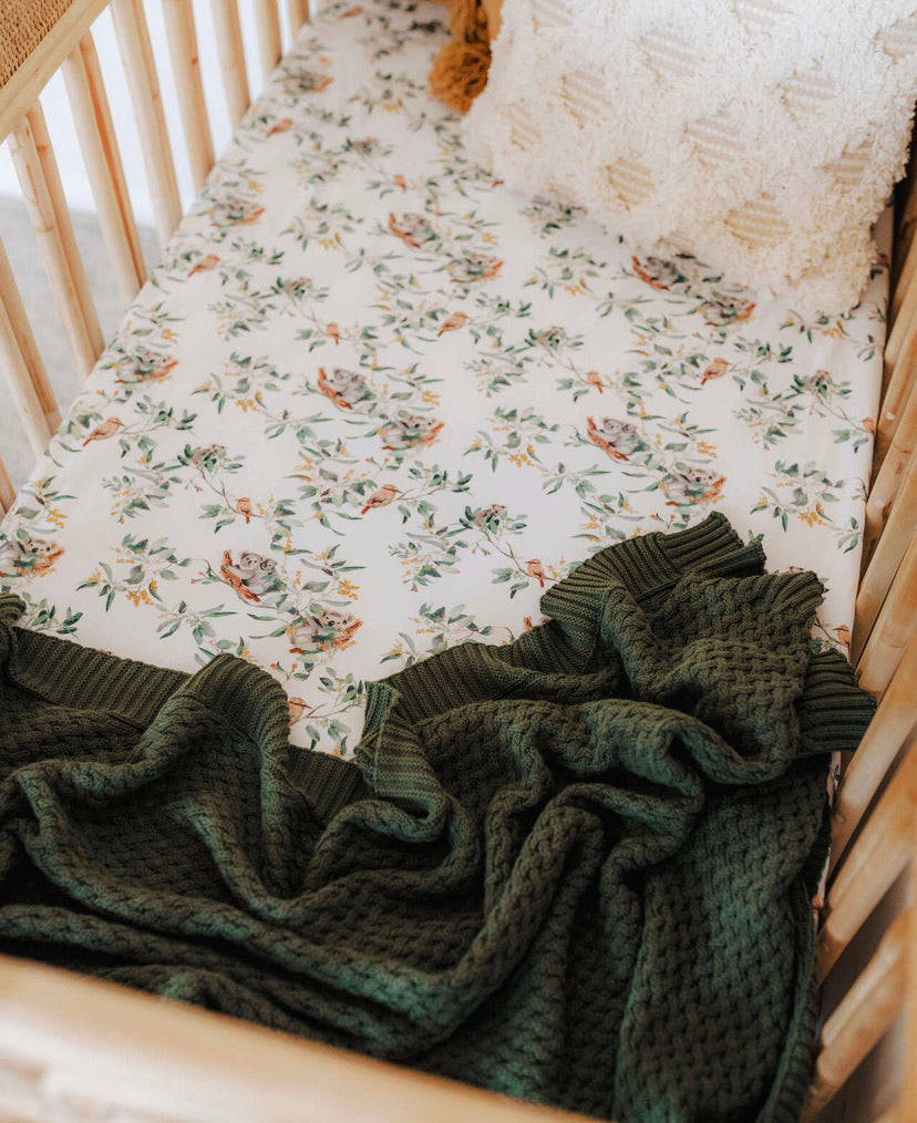 Diamond Knit | Olive