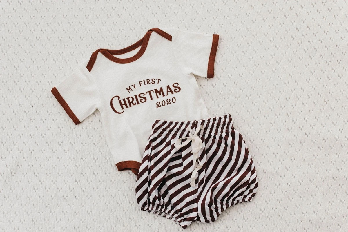 My First Christmas 2020 Romper